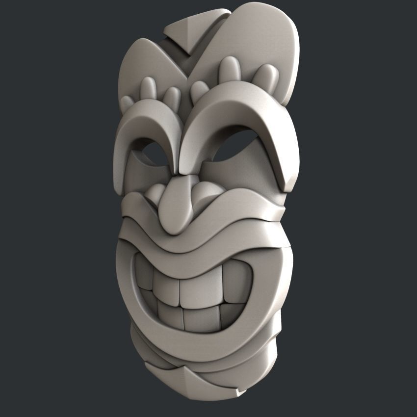 3d STL models for CNC or 3d printer  Totem 3D print model_2