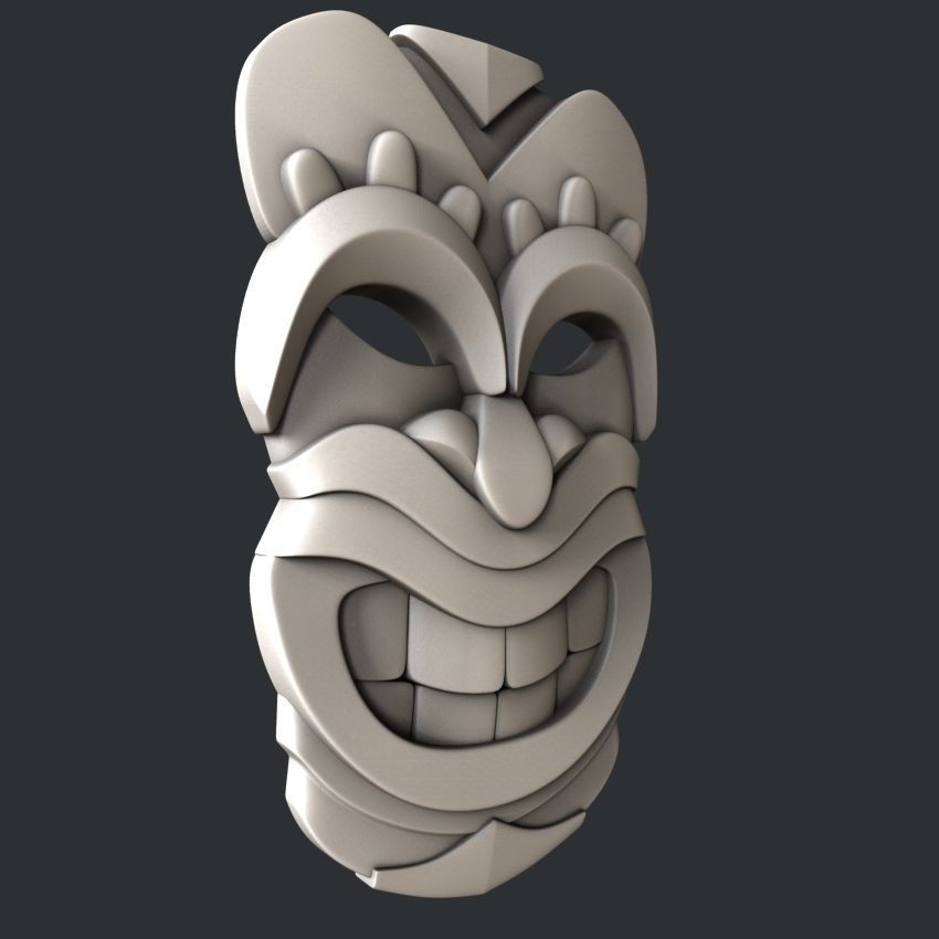 3d STL models for CNC or 3d printer  Totem 3D print model_1