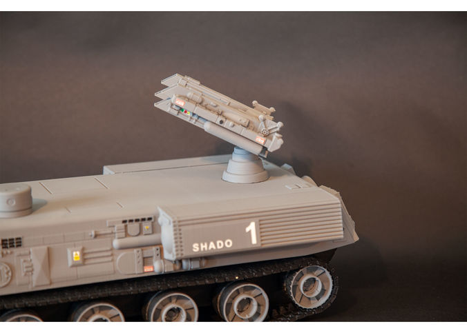 UFO tv series shado 1 3D print model 2