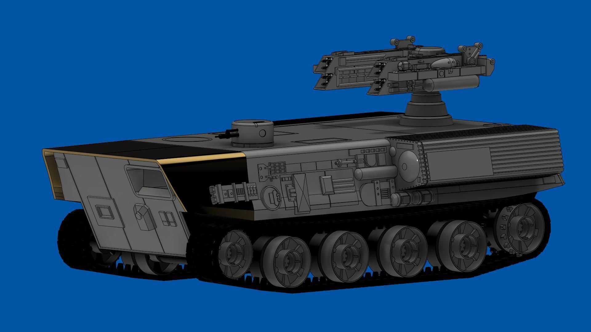 UFO tv series shado 1 3D print model_17