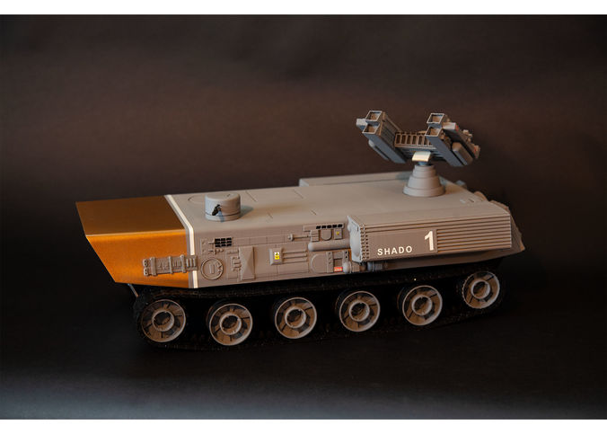 UFO tv series shado 1 3D print model 3