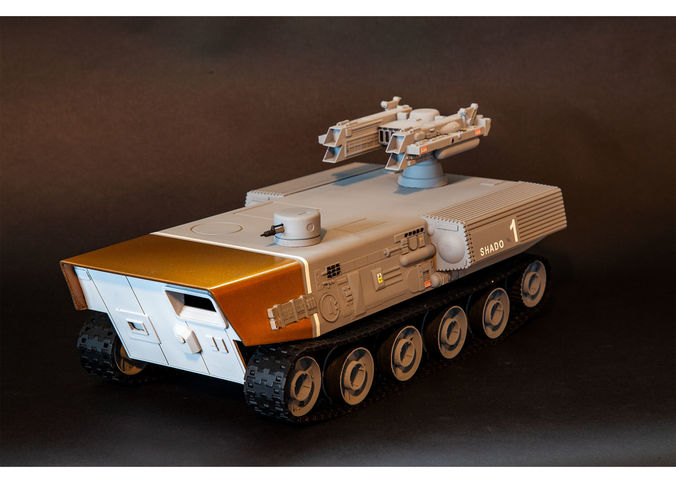 UFO tv series shado 1 3D print model 5