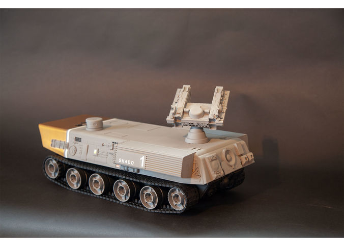 UFO tv series shado 1 3D print model 4