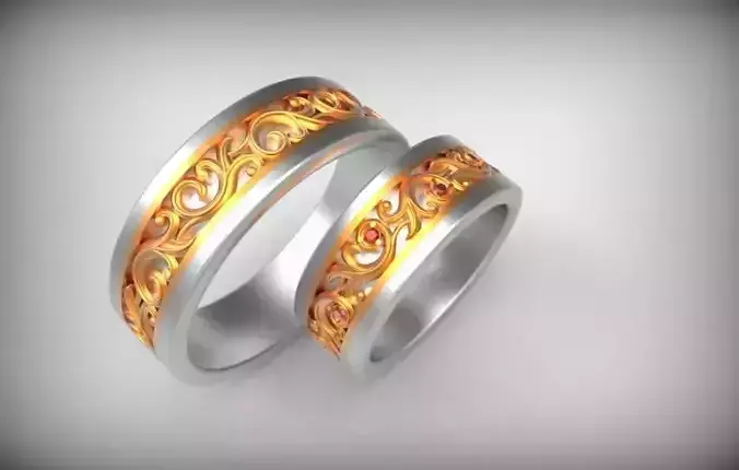 wedding rings gold 