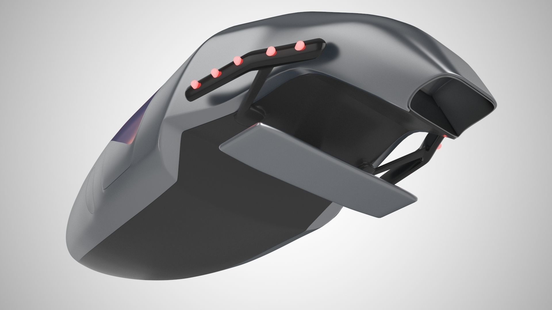 Car missile future v2 3D model_3