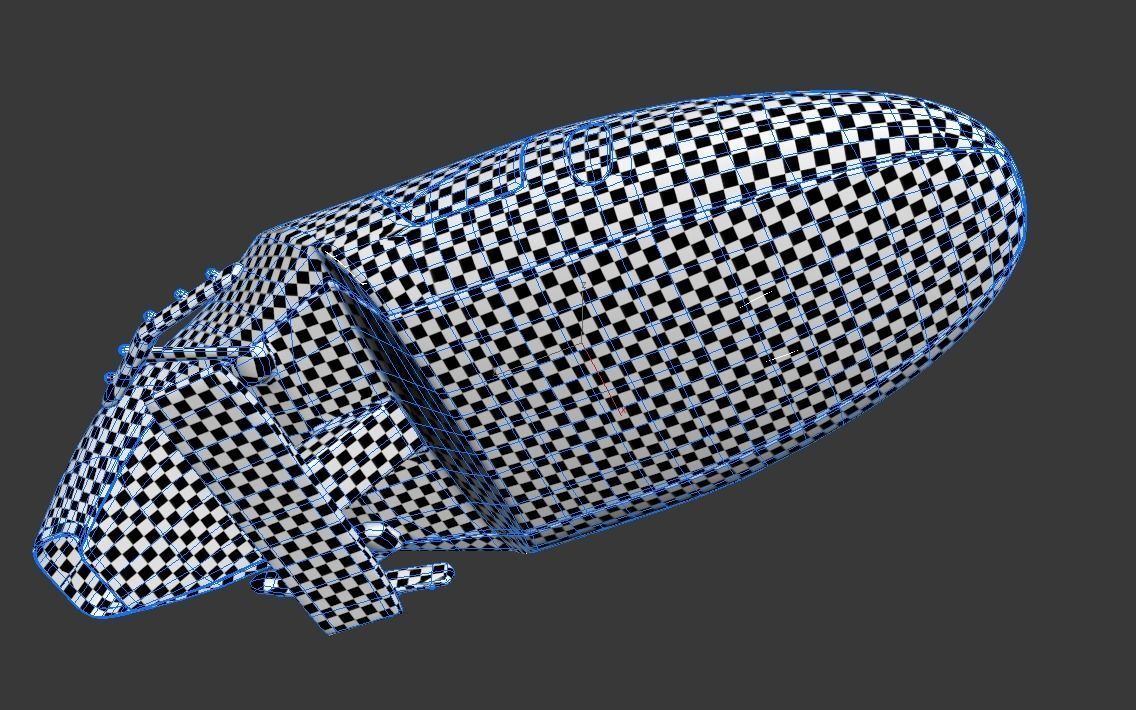 Car missile future v2 3D model_6