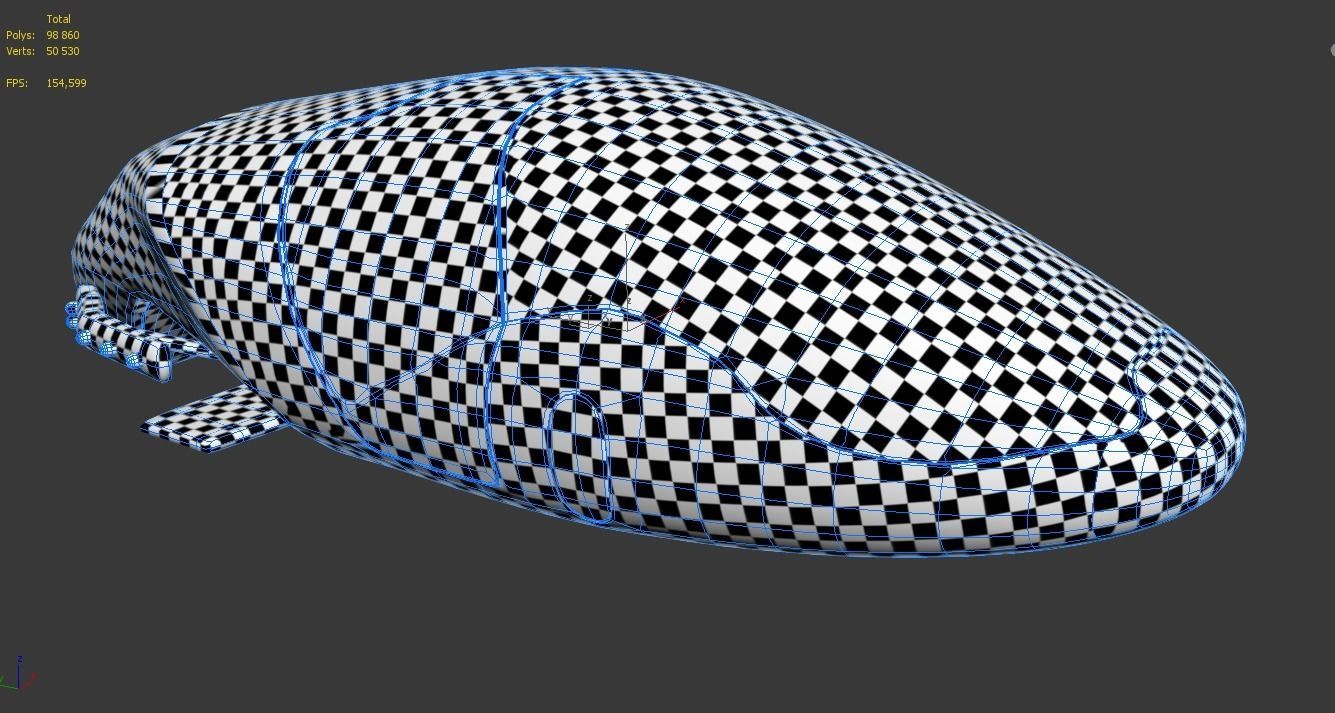 Car missile future v2 3D model_5