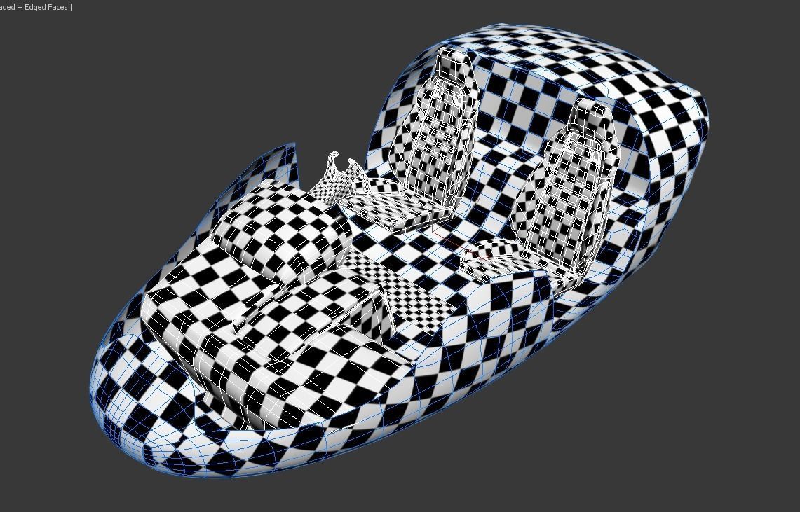 Car missile future v2 3D model_4