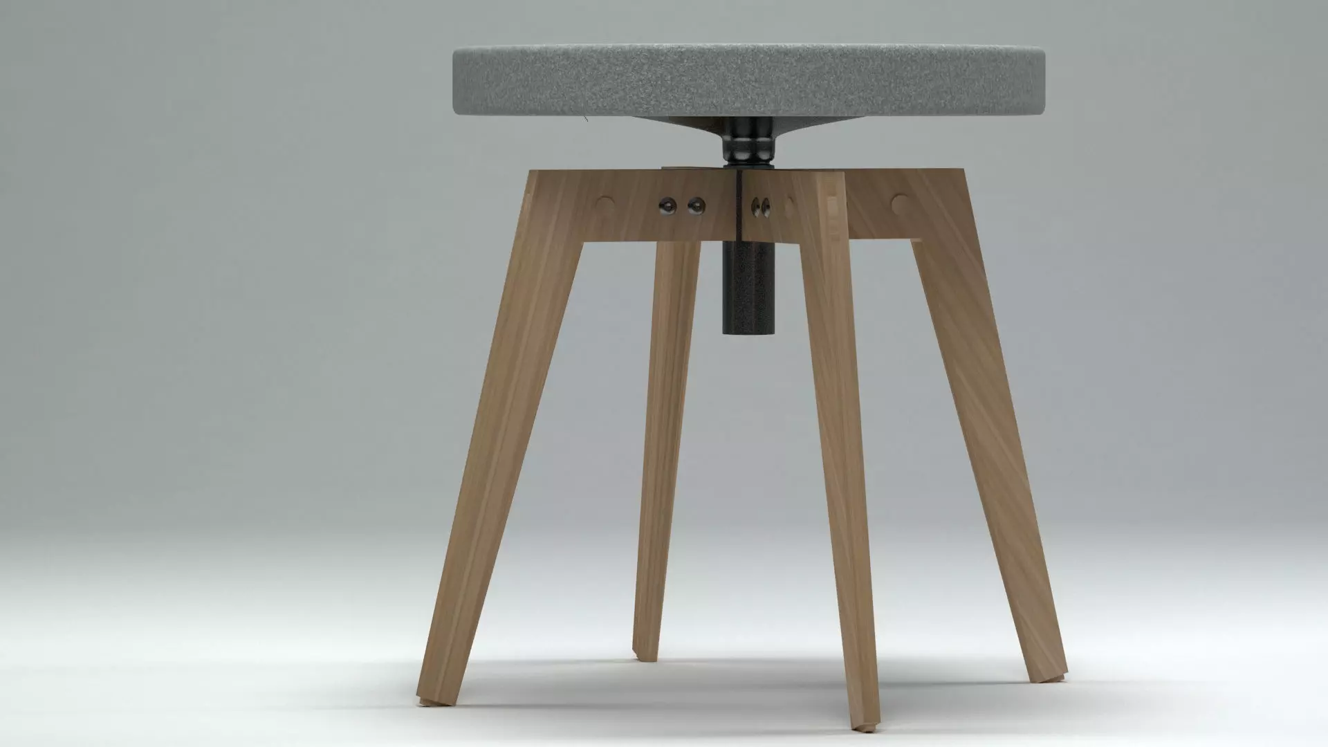 Stool Pouf 3D Model Free 3D model
