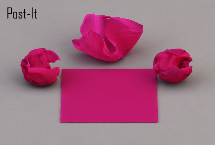 PAPER---Crumpled square piece of paper Low-poly 3D model_15