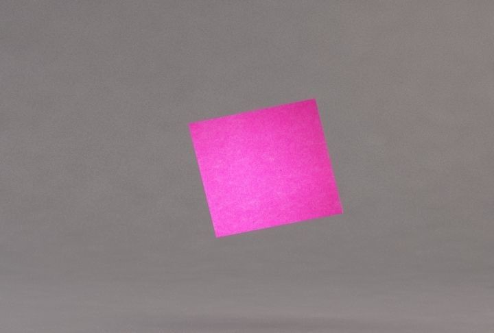 PAPER---Crumpled square piece of paper Low-poly 3D model_35