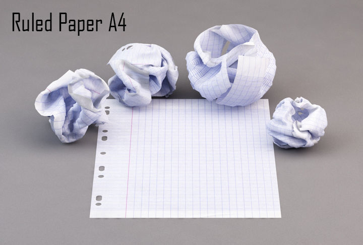 PAPER---Crumpled square piece of paper Low-poly 3D model_12
