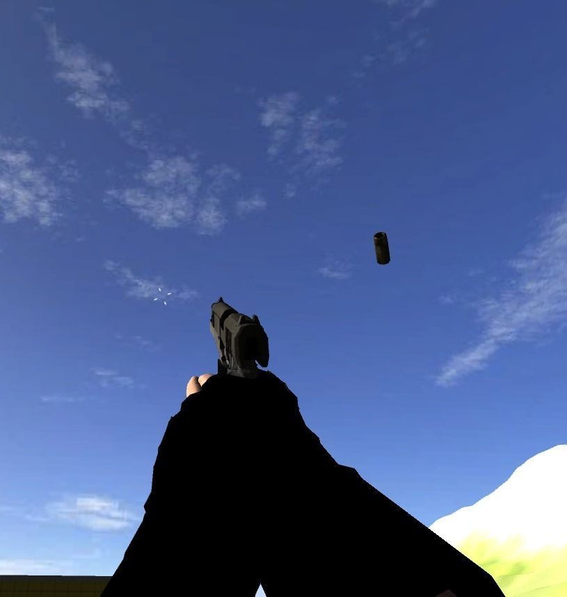 LH9 Pistol Low-poly 3D model_5