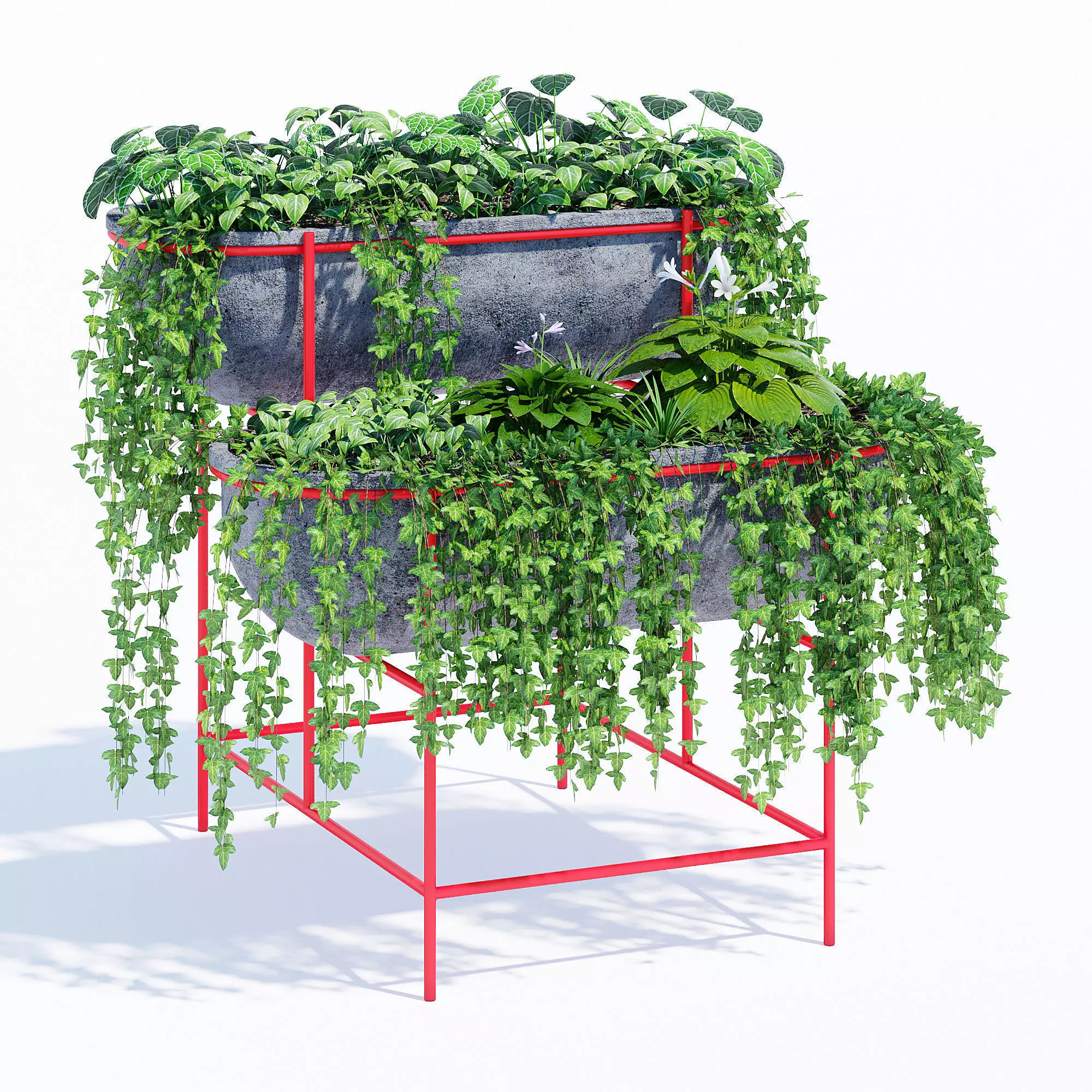 Tiered two 3D model_0