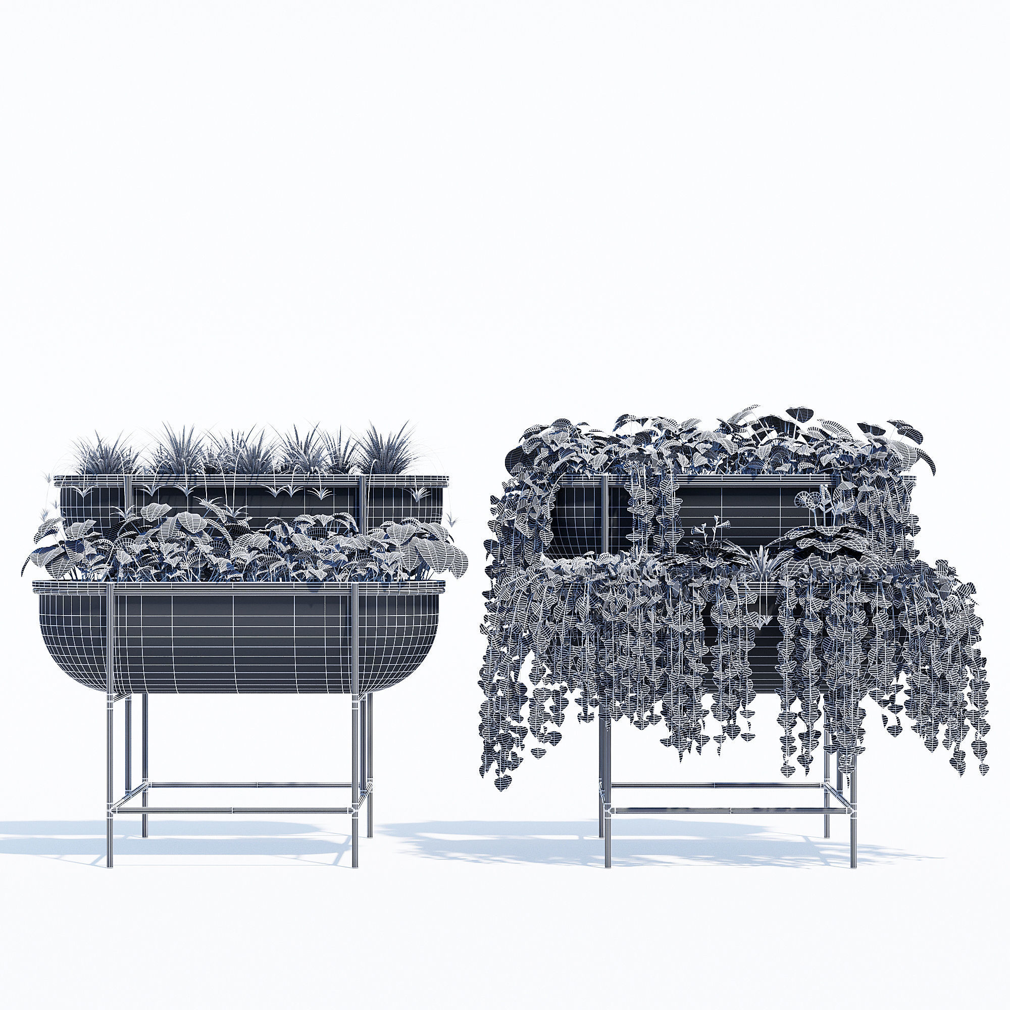 Tiered two 3D model_6