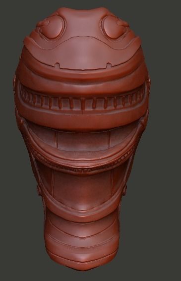 Fugitive Predator Gauntlet computer and blades 3D model_3