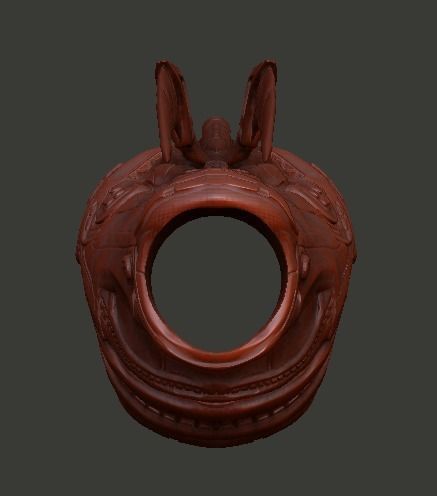 Fugitive Predator Gauntlet computer and blades 3D model_12