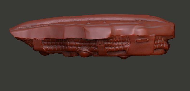 Fugitive Predator Gauntlet computer and blades 3D model_6