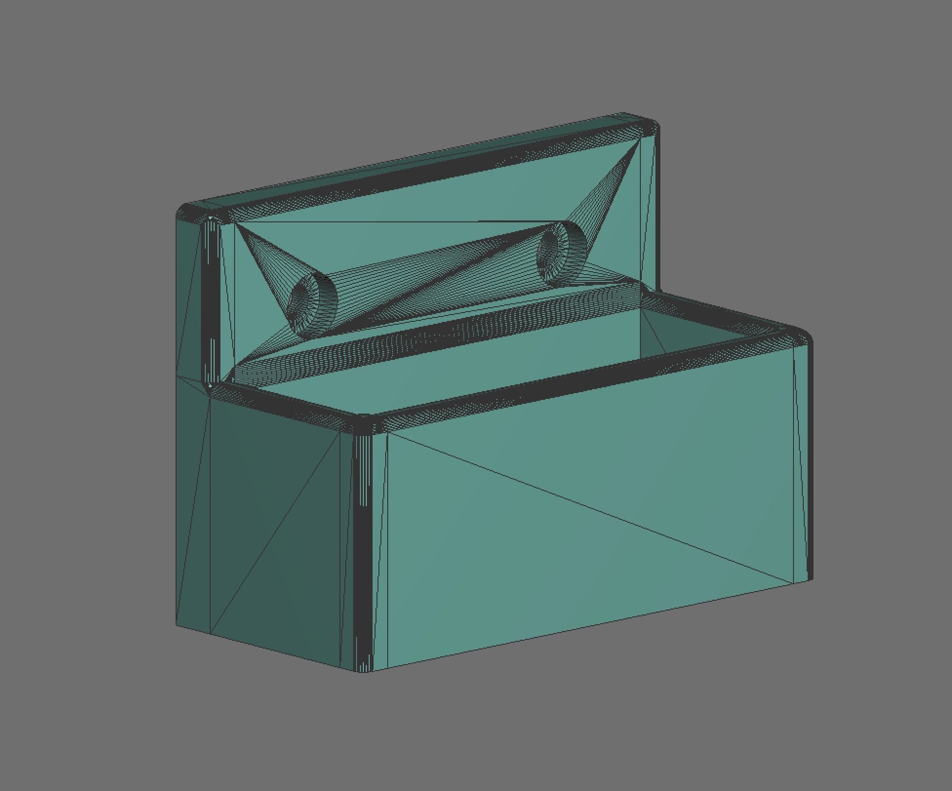 MacBook Pro Power Adapter Wall Mount for 61W and 87W versions 3D print model_2