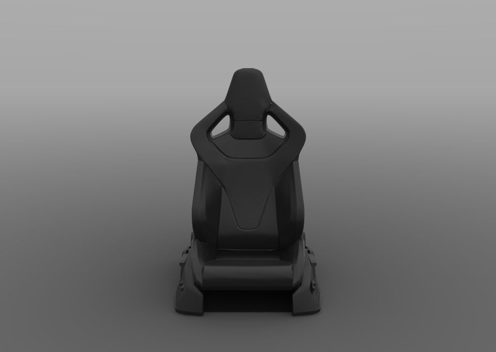 Banco Recaro 3D model_3