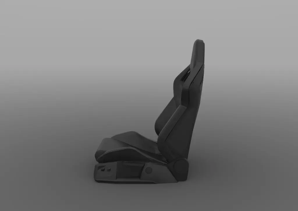 Banco Recaro 3D model_0