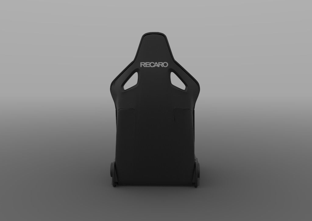 Banco Recaro 3D model_1