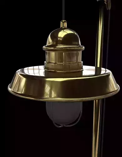 Farmhouse Floor Lamp 3D model