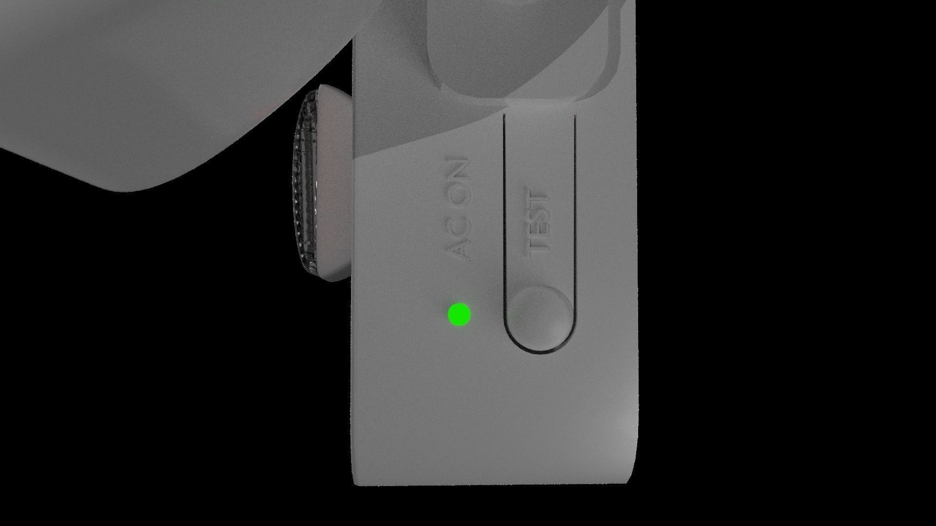 Exit Sign 3D model_2