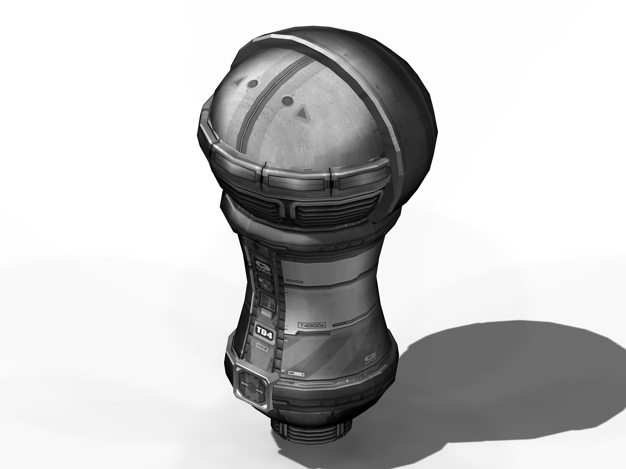 Ground-small operation ball 02 3D model_2