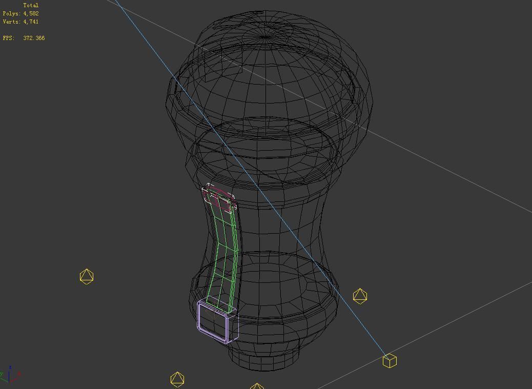 Ground-small operation ball 02 3D model_4