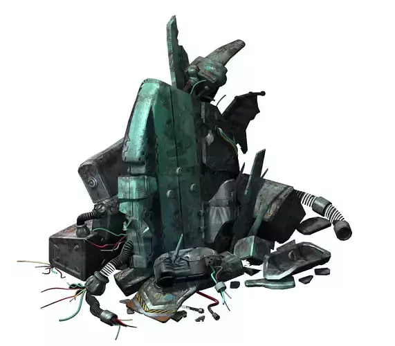Body wreck 22 3D model