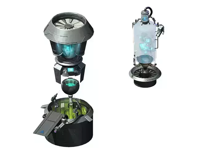 Machinery - Floor Light 02