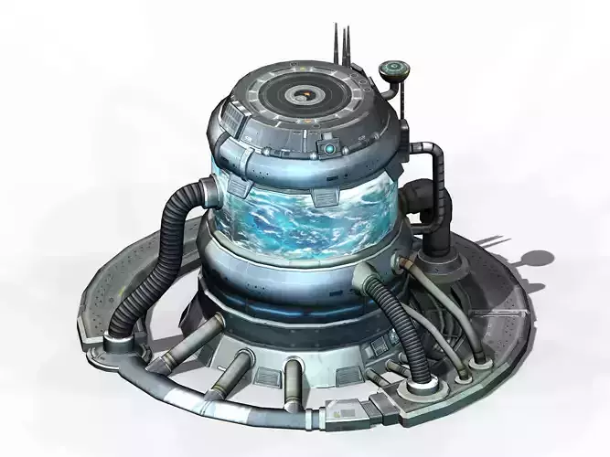 Machinery - Spacecraft - Functional Objects 02