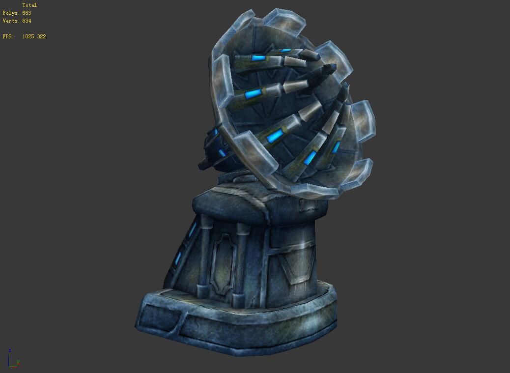 Machinery - radar 01 3D model_5