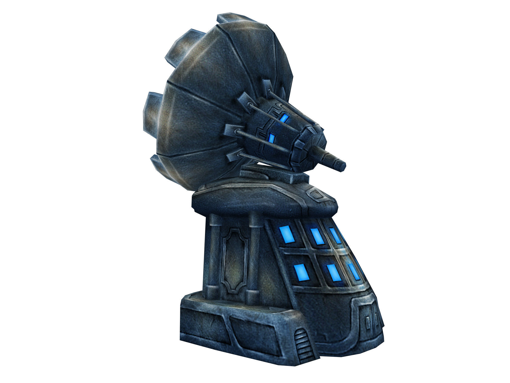 Machinery - radar 01 3D model_4