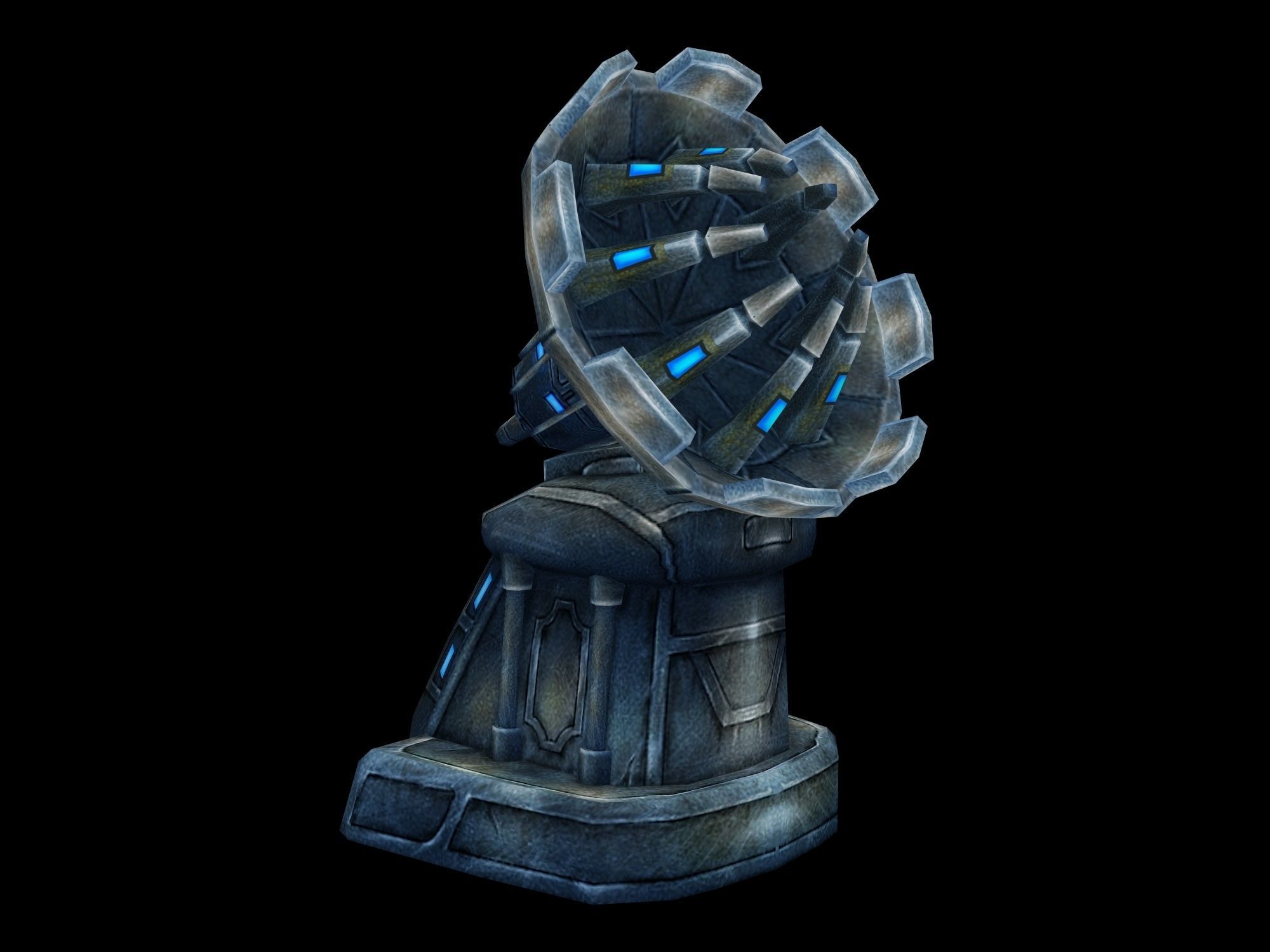 Machinery - radar 01 3D model_1