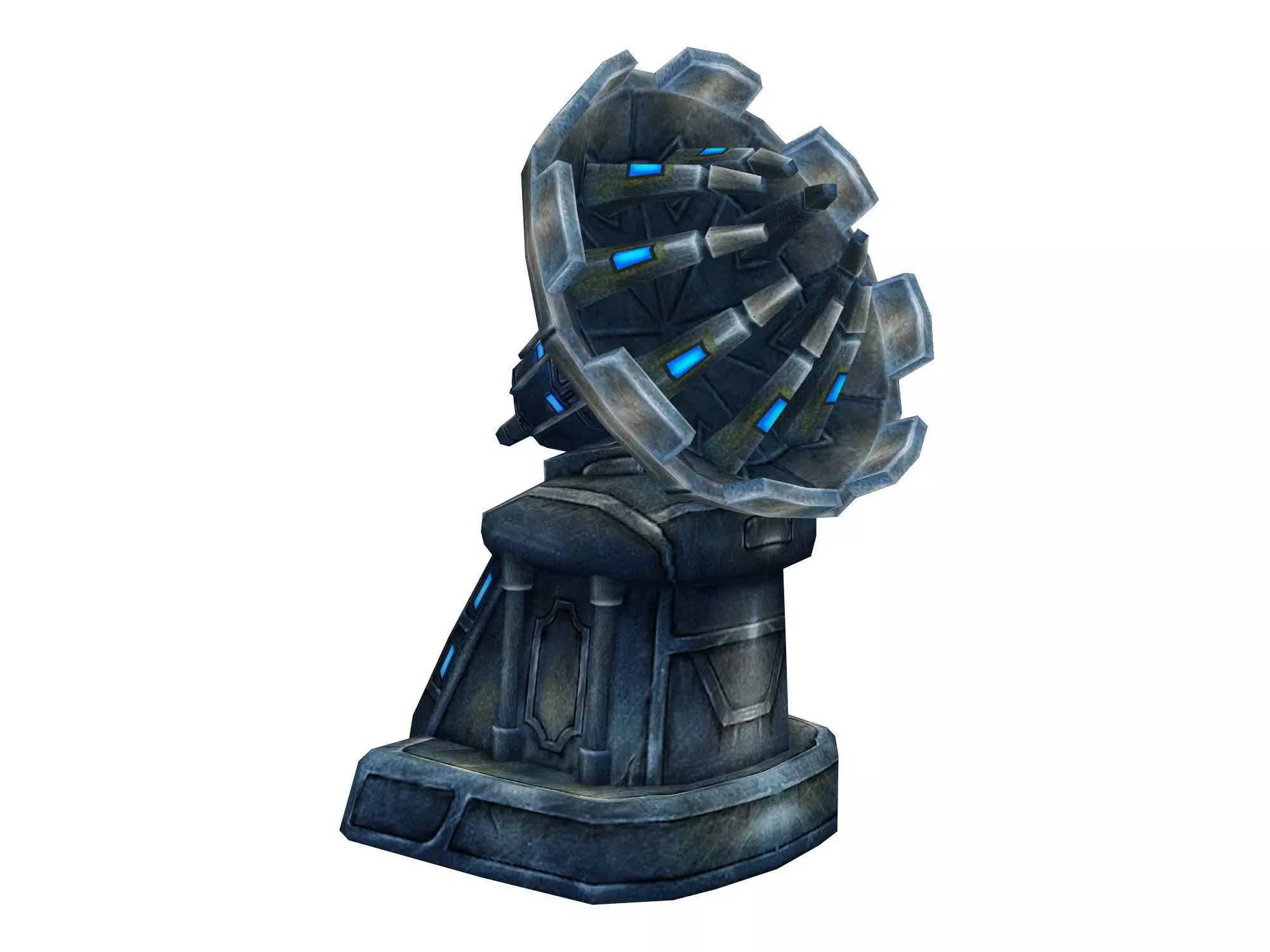 Machinery - radar 01 3D model_0