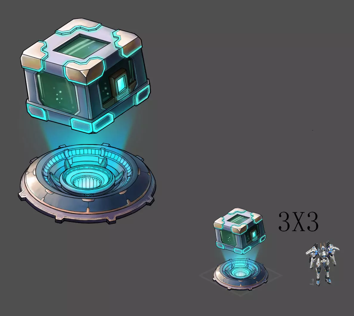 Festival lottery machine 02 3D model