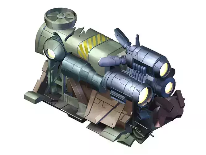 Roadblock-destruction missile launcher