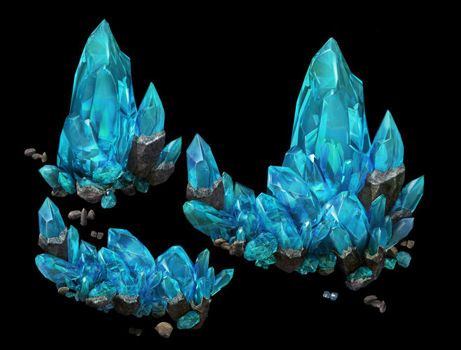 Energy - Crystal 03 3D model
