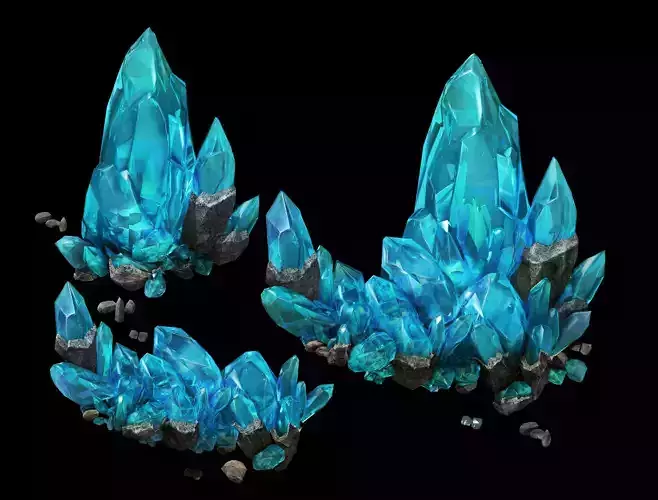 Energy - Crystal 03 3D model