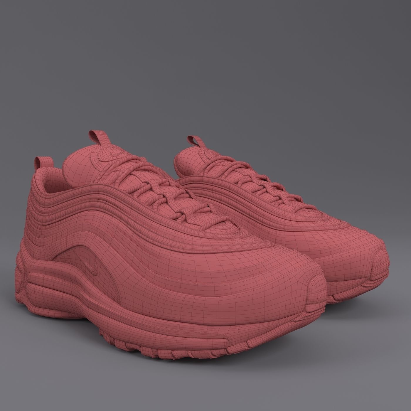 Air max 97 Nike PBR 3D model_5