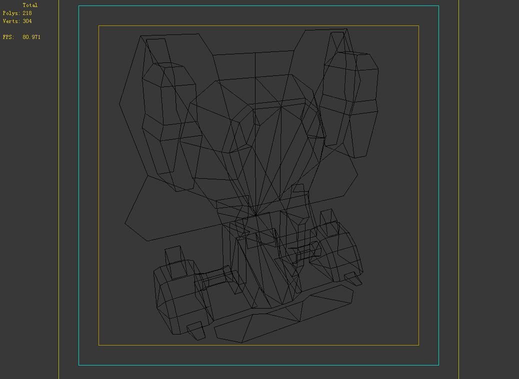 Wall Fortress - Laser Type 07 3D model_6