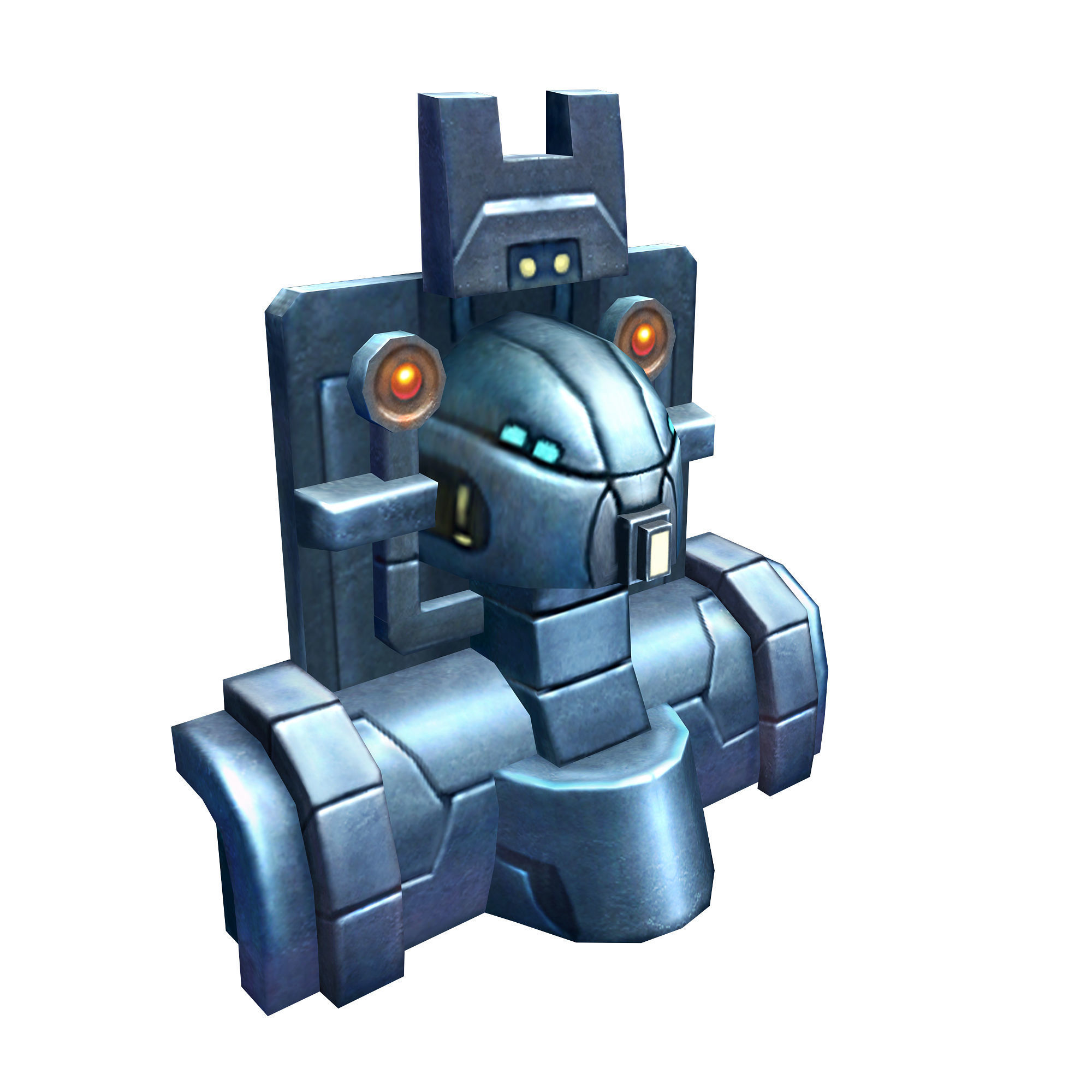 Wall Fortress - Normal Type 01 3D model_3