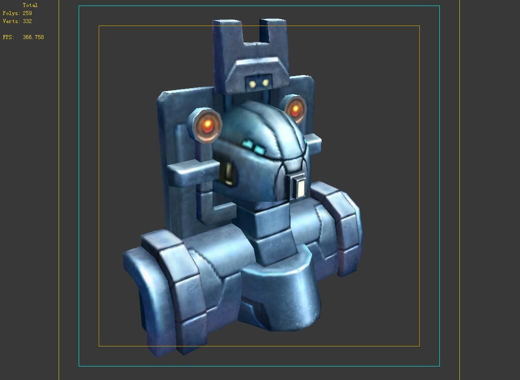 Wall Fortress - Normal Type 01 3D model_5