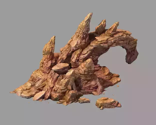 Desert - bizarre boulder 02