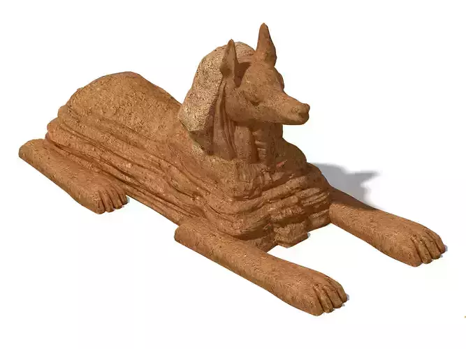 Sphinx egyptian statue of