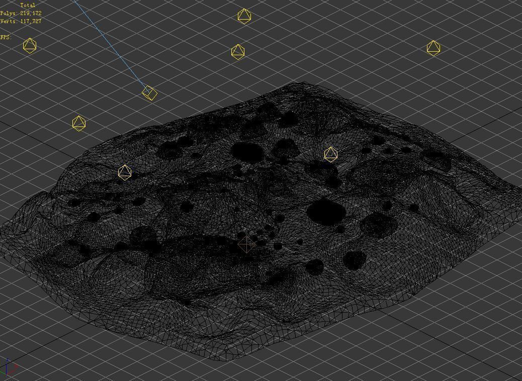 Crystal Palace - Moon Ground 01 3D model_4
