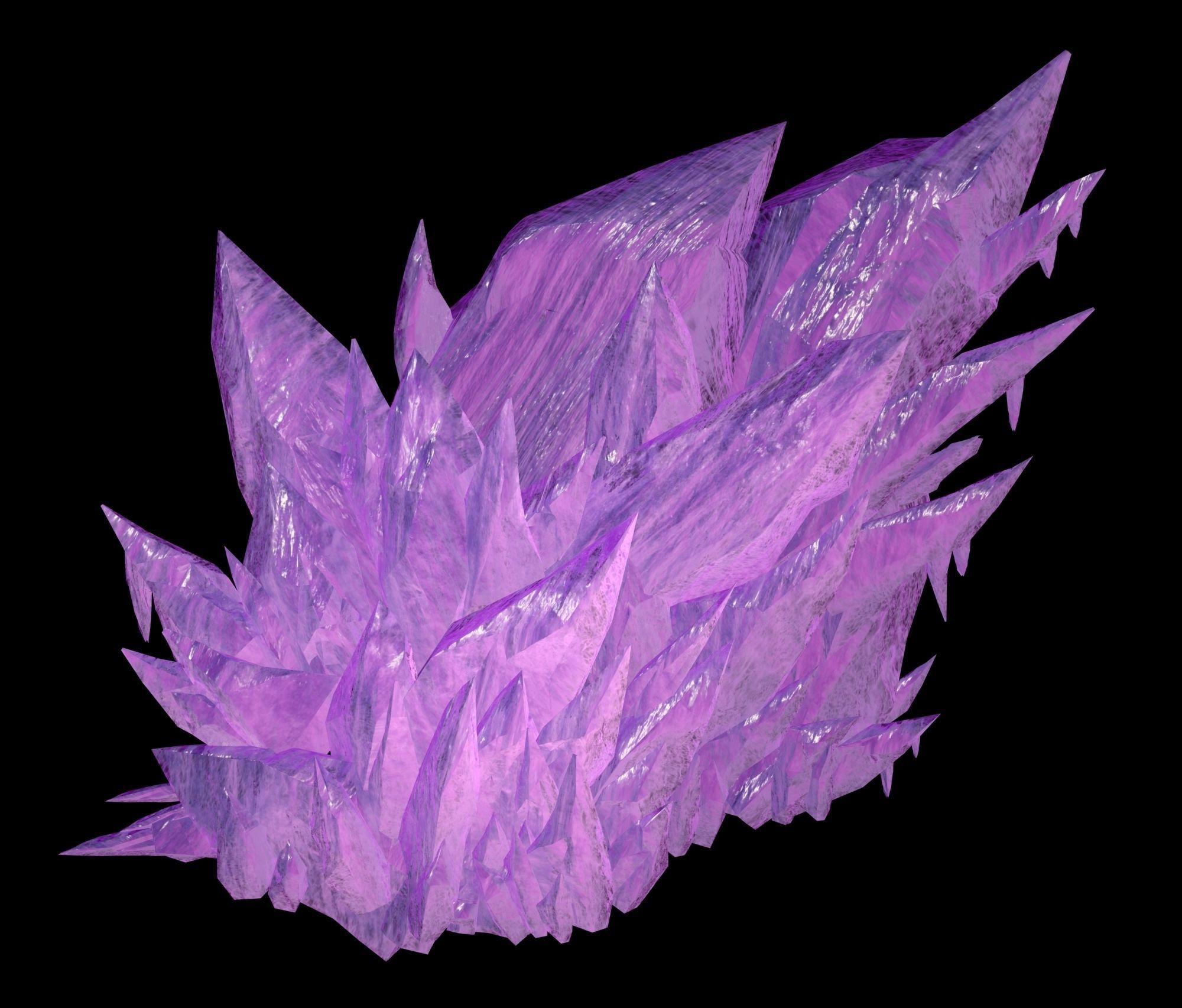 Battlestar - strange giant ice 01 3D model_1