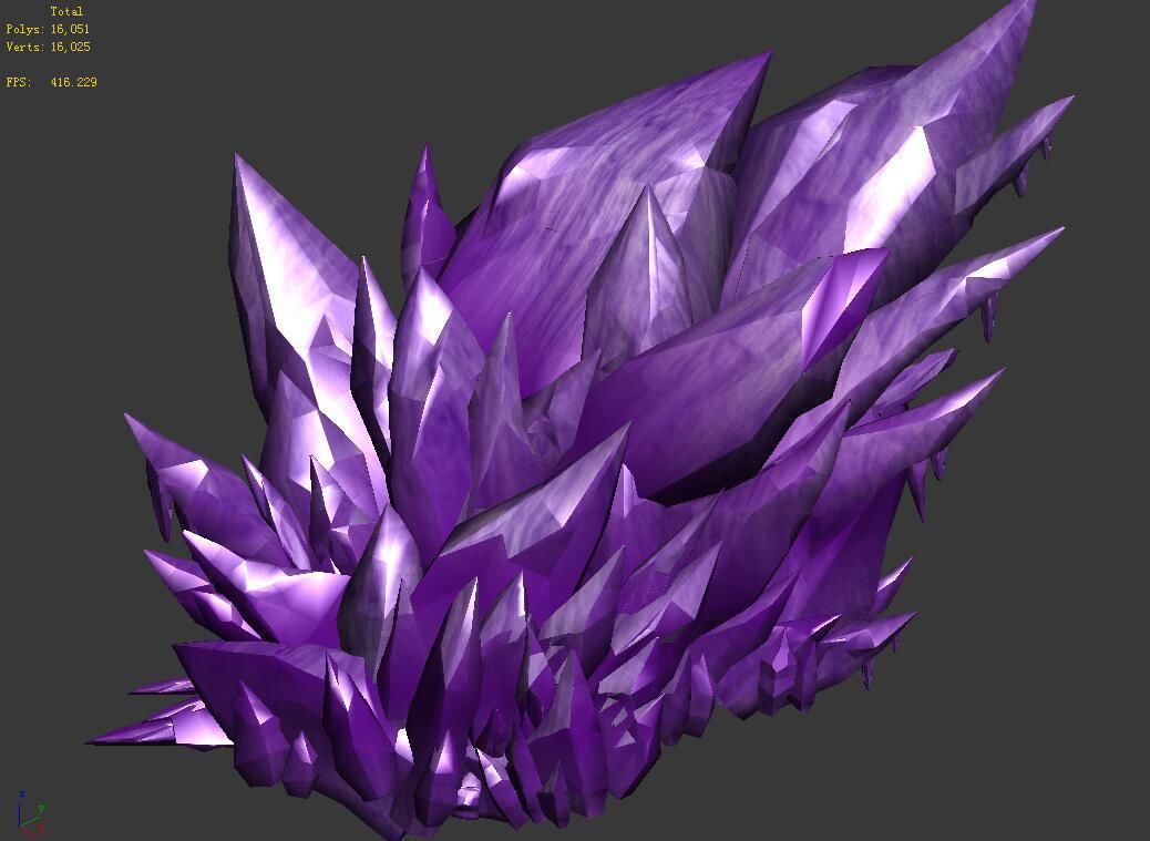 Battlestar - strange giant ice 01 3D model_3